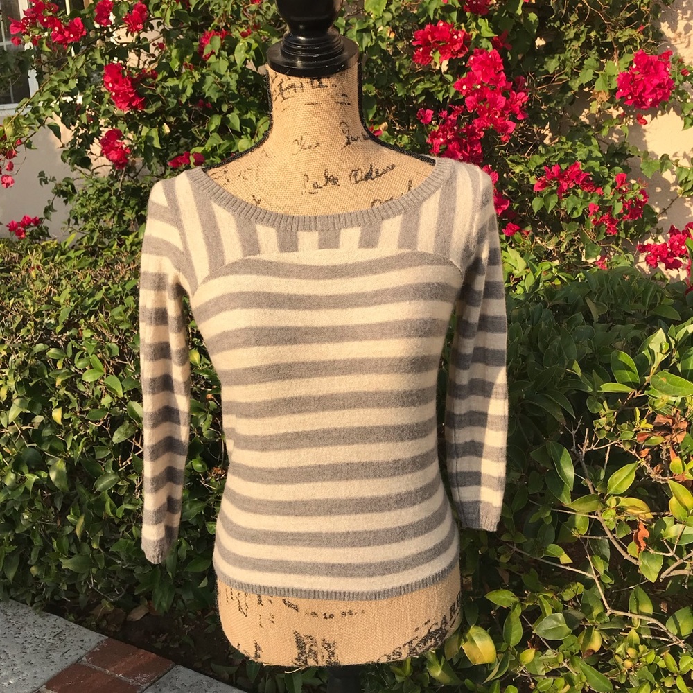 🌿Madewell Wallace Stripped Sweater XS/Petite